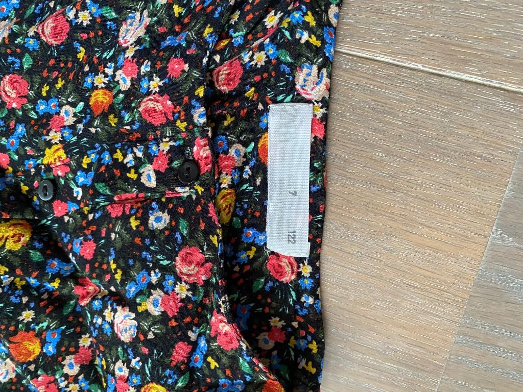 Gebloemde jurk maat 122 in prima staat., Kinderen en Baby's, Meisje, Nieuw, Ophalen of Verzenden, Zara