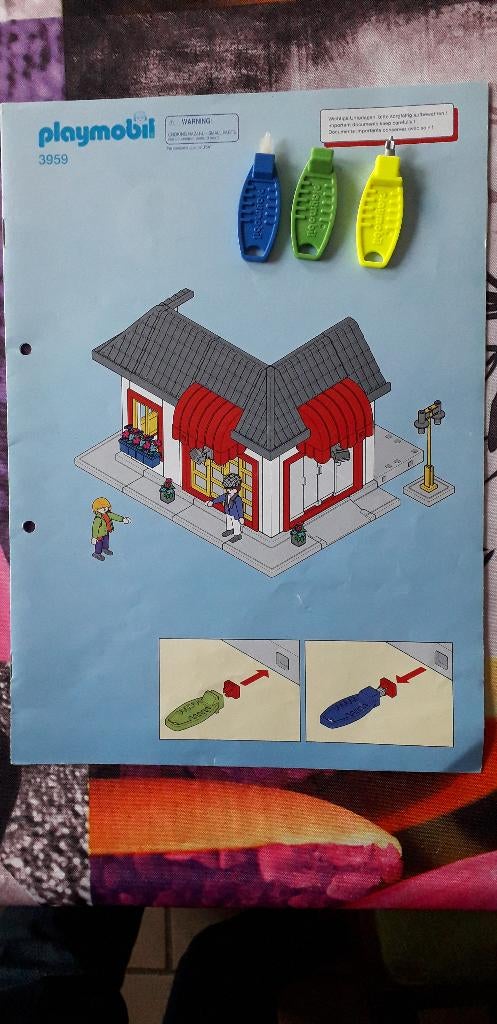 Maison communale playmobil 3959, Enlèvement ou Envoi, Comme neuf, Ensemble complet
