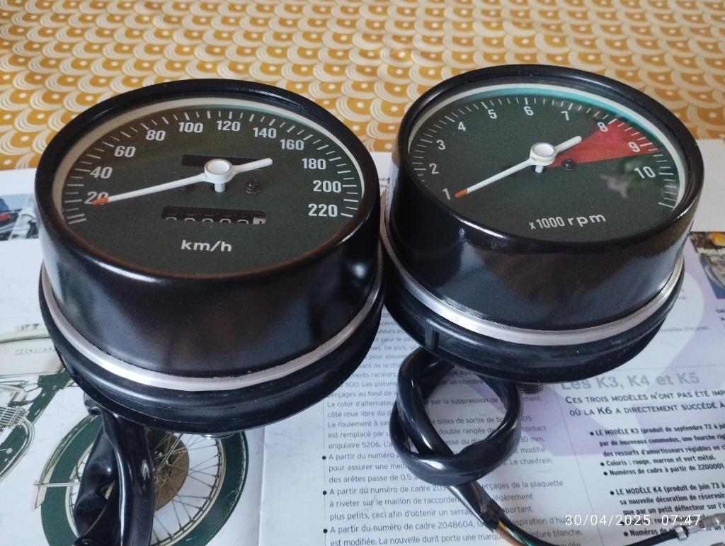 Ensemble compteurs Honda CB 750 k2, Envoi, Révisé