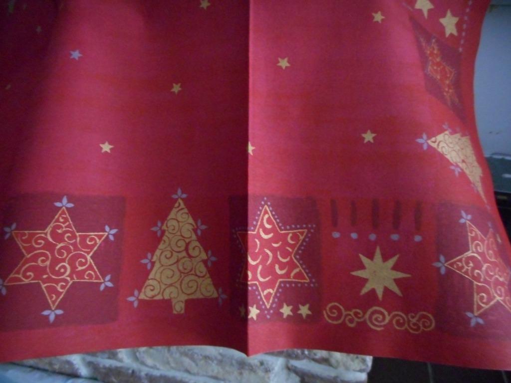 napperons DUNI kerstmotief 84x84 20 stuks /doos, Enlèvement ou Envoi, Neuf, Carré