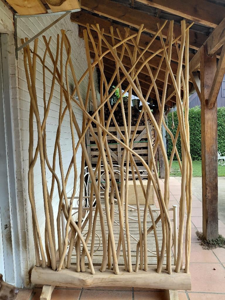 Séparateur de pièce ou séparateur de pièce en teck massif., Enlèvement ou Envoi, Neuf