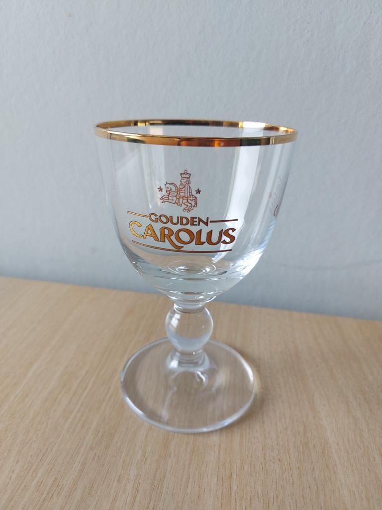 Gouden carolus degustatie glas, Ophalen of Verzenden, Zo goed als nieuw