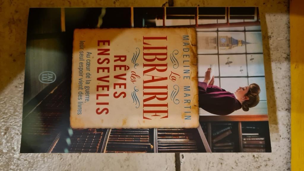 La librairie des rêves ensevelis  Madeleine Martin, Enlèvement ou Envoi, Comme neuf
