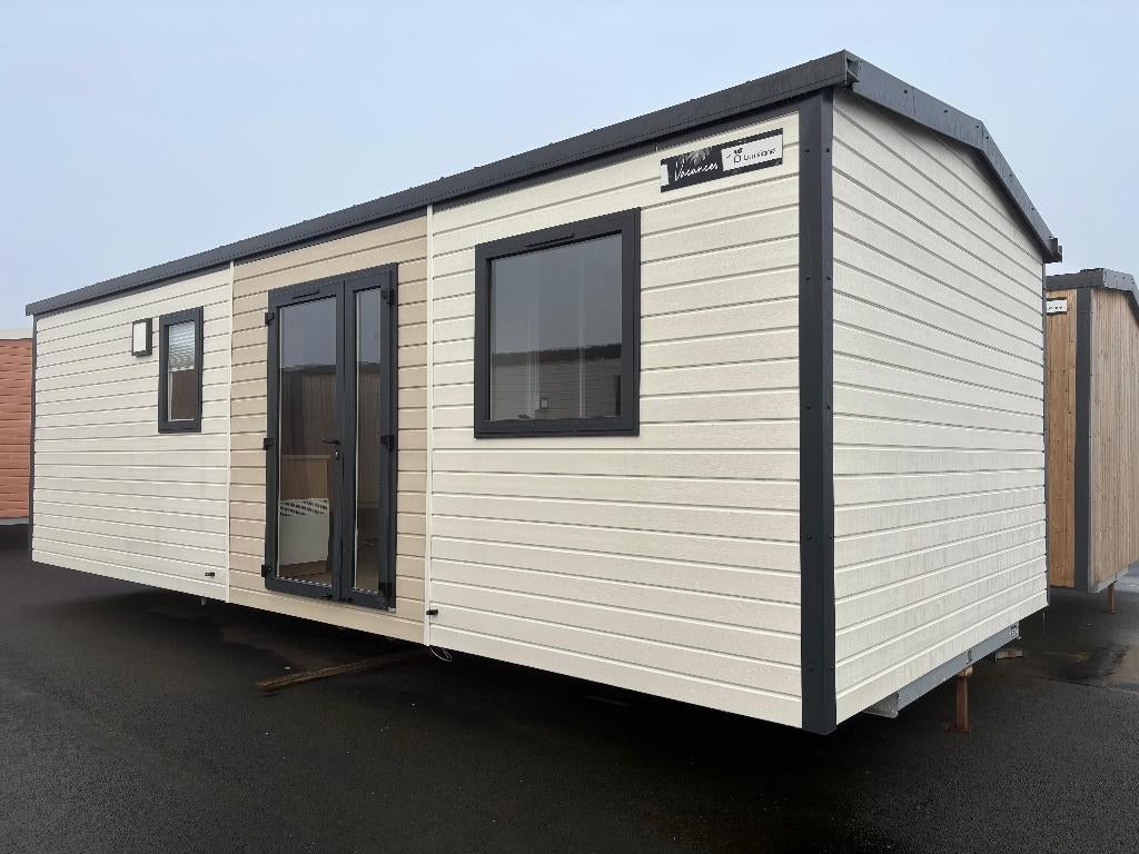 Mobil-home New Tamaris - 3 chambres - 880 x 400 cm, Caravanes & Camping, Jusqu'à 6