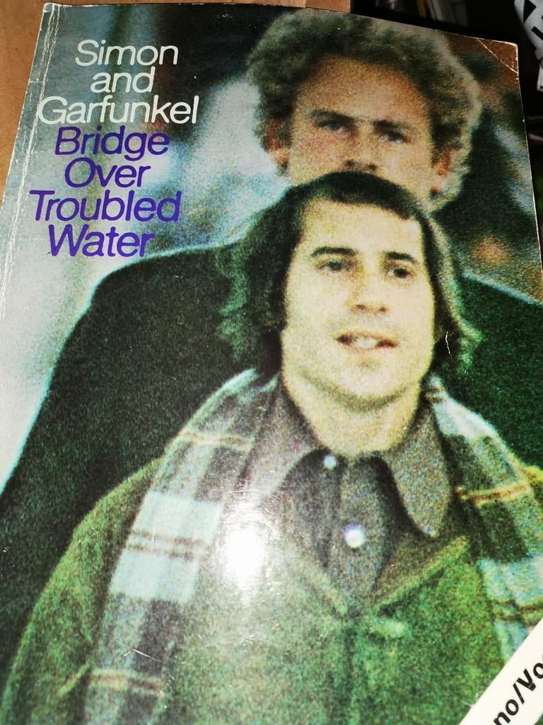 Simon & Carfunkel - bridge over trouble waters, chant et pia, Enlèvement ou Envoi, Comme neuf, Chant