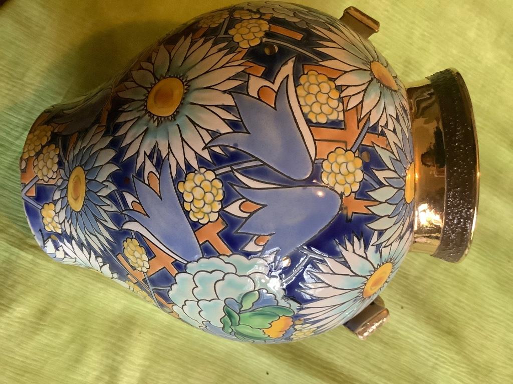 Vase Boch Keramis de Raymond Chevalier circa 1925, Antiquités & Art, Antiquités | Céramique & Poterie, Enlèvement ou Envoi