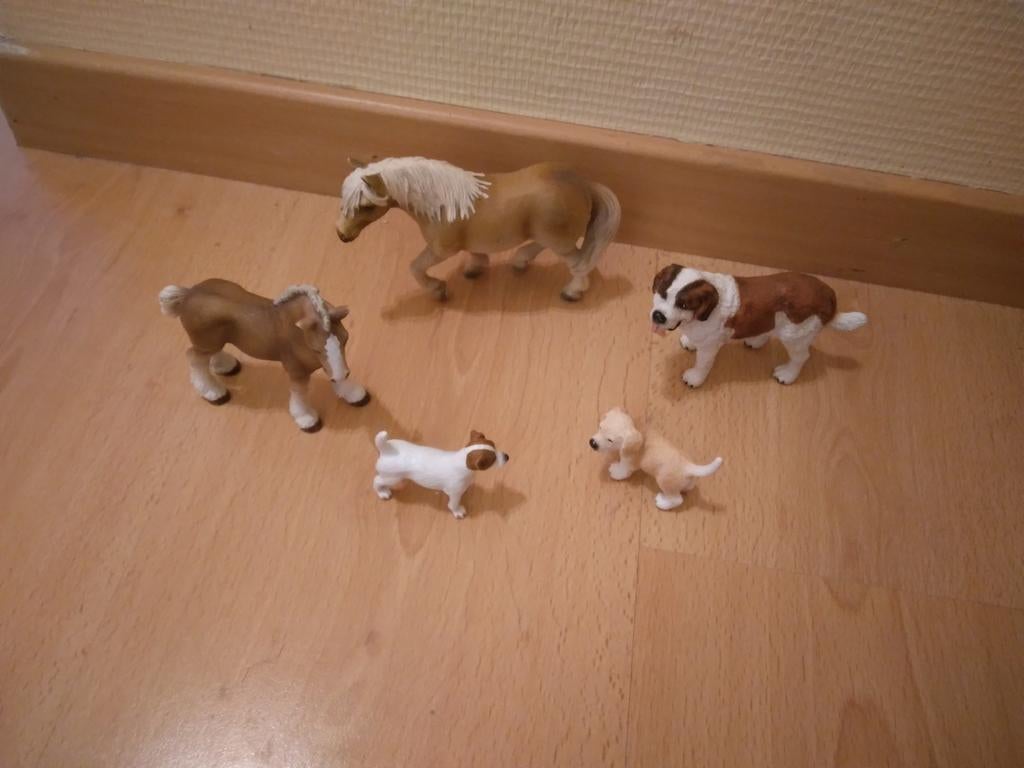 Lot de 5 animaux Schleich, Enlèvement