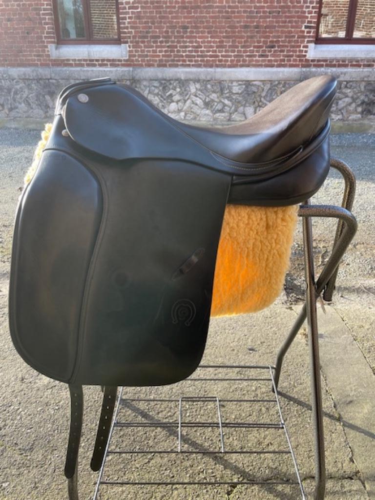 Selle Otto Shumacher 17,5, Enlèvement ou Envoi, Utilisé, Dressage