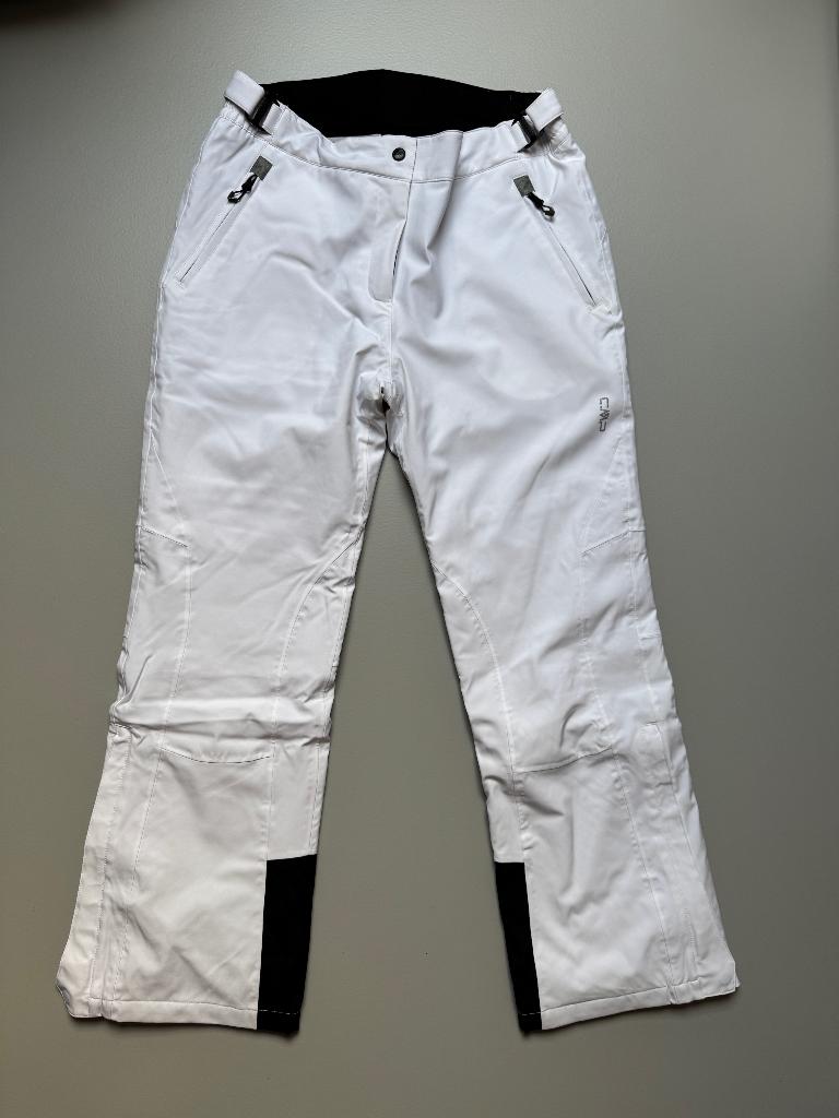 witte skibroek CMP, maat XL (44), zo goed als nieuw, Kleding | Dames, Wintersportkleding, Zo goed als nieuw, Maat 46/48 (XL) of groter
