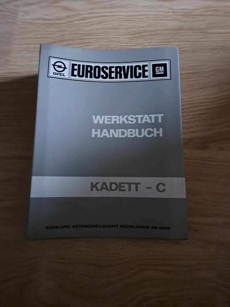 Kadett C werkplaatshandboek, Auto diversen, Handleidingen en Instructieboekjes, Ophalen of Verzenden