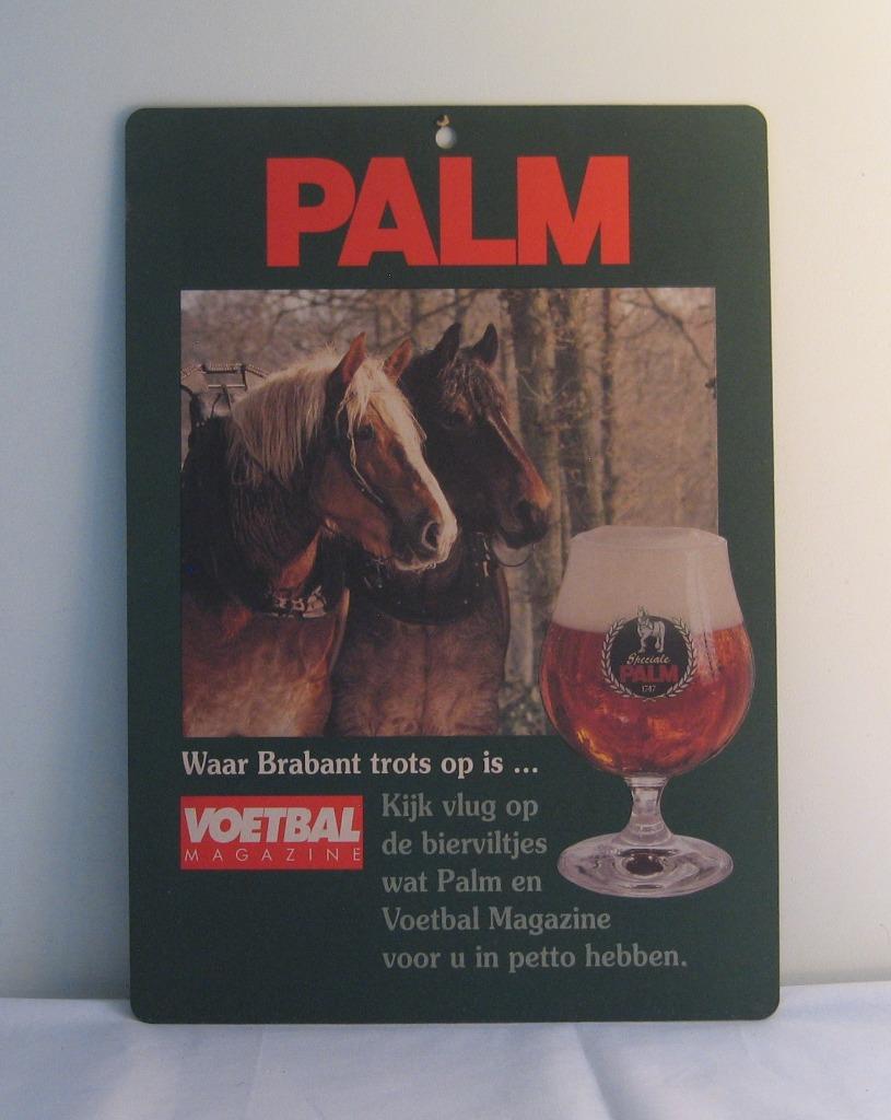 PANNEAU PUBLICITAIRE PALM (135), Enlèvement, Utilisé, Panneau, Plaque ou Plaquette publicitaire, Palm