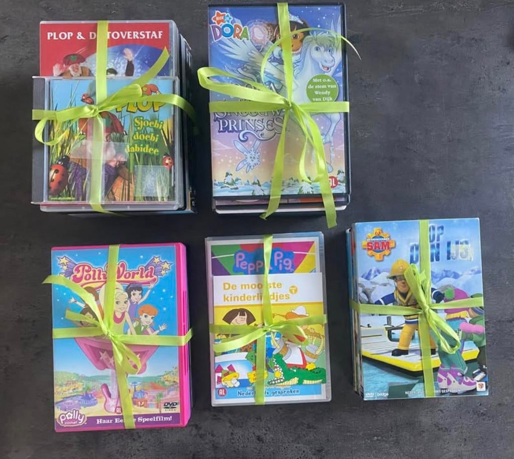 Groot pakket kinder-dvd’s – verschillende sets, Ophalen, Zo goed als nieuw