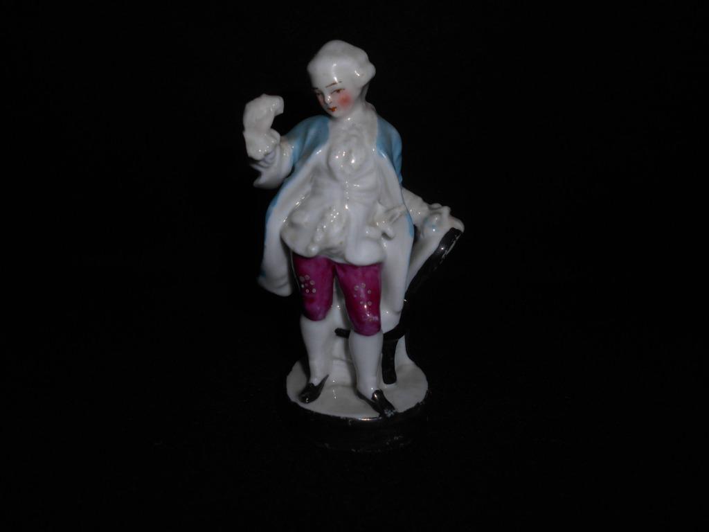Porte plume porcelaine Allemande 19ème, Enlèvement ou Envoi