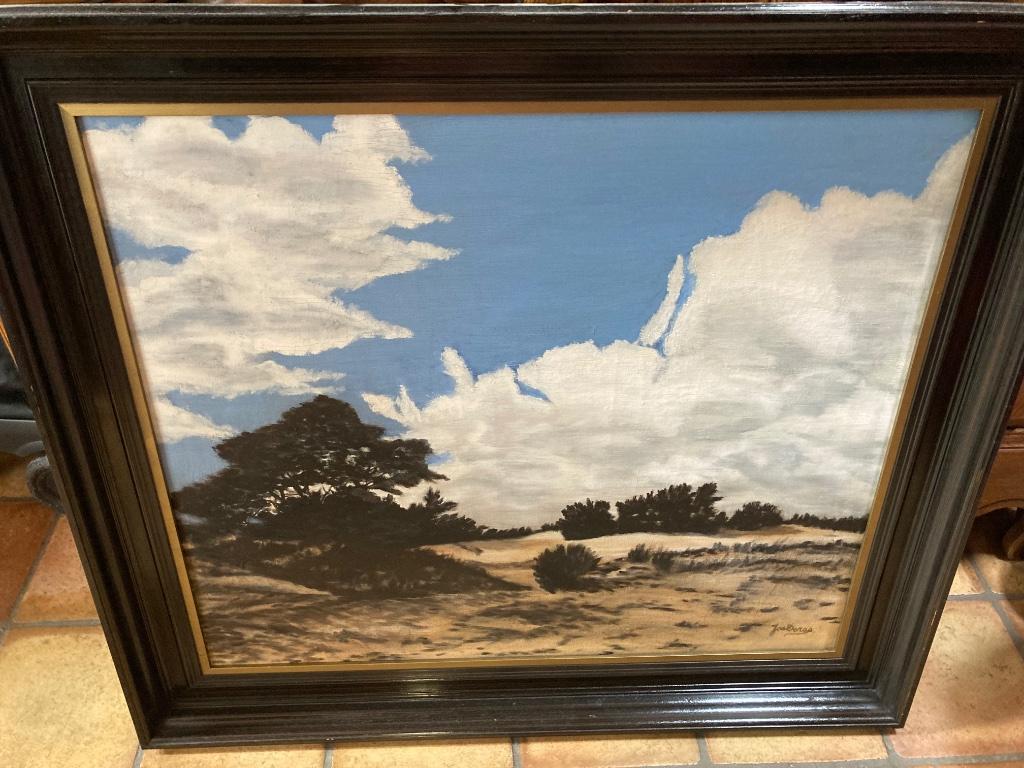 Schilderij Kalmthoutse heide., Ophalen