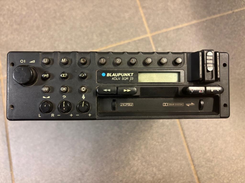 Blaupunkt SQR 23 Bluetooth Porsche oldtimer radio cassette, Ophalen of Verzenden, Gereviseerd, Porsche