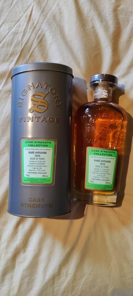 Signatory's Rare Ayrshire (ladyburn) 1975, Ophalen of Verzenden, Zo goed als nieuw