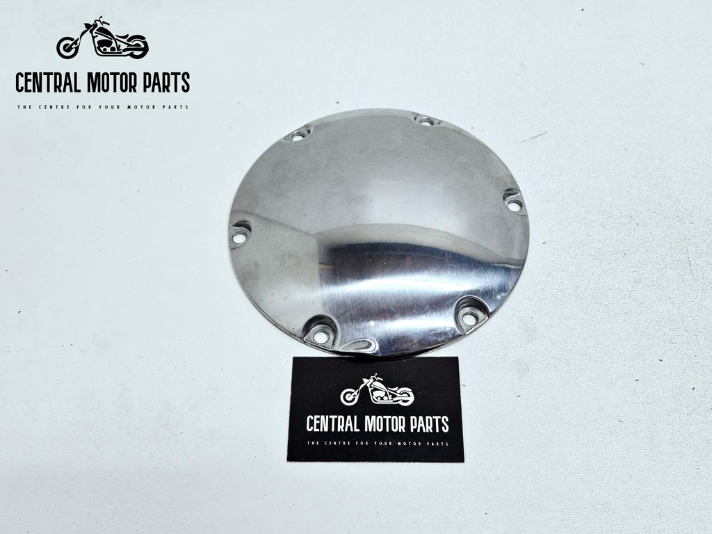 Gepolijste Derby cover Sportster XL 2004-2022, Motoren, Ophalen of Verzenden, Gebruikt