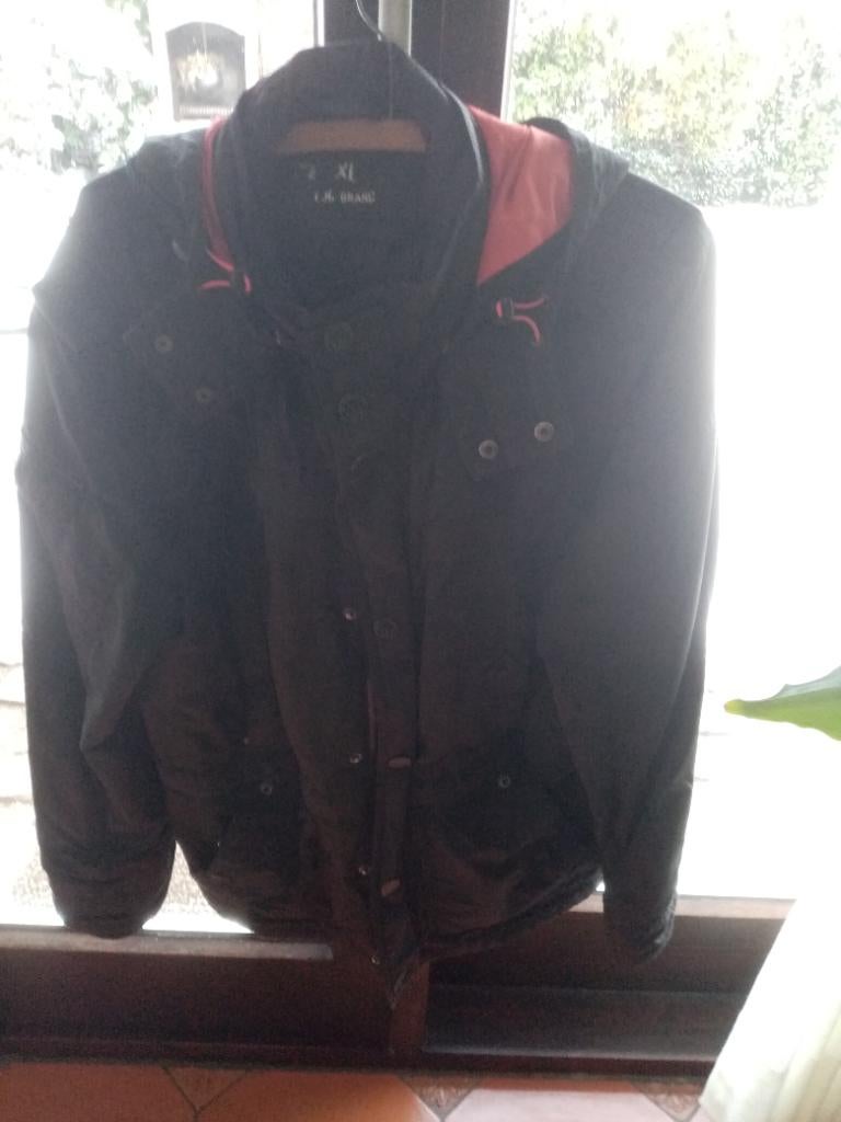 Heren winterjas., Kleding | Heren, Jassen | Winter, Ophalen, Zo goed als nieuw, Zwart, Asics