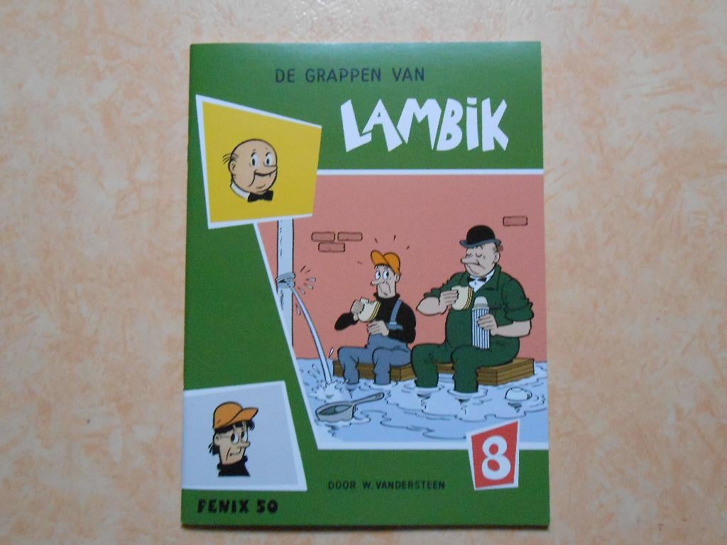 Collectie fenix 50 De grappen van Lambik 8 2007 1 ste druk., Boeken, Willy Vandersteen, Eén stripboek, Nieuw, Ophalen of Verzenden