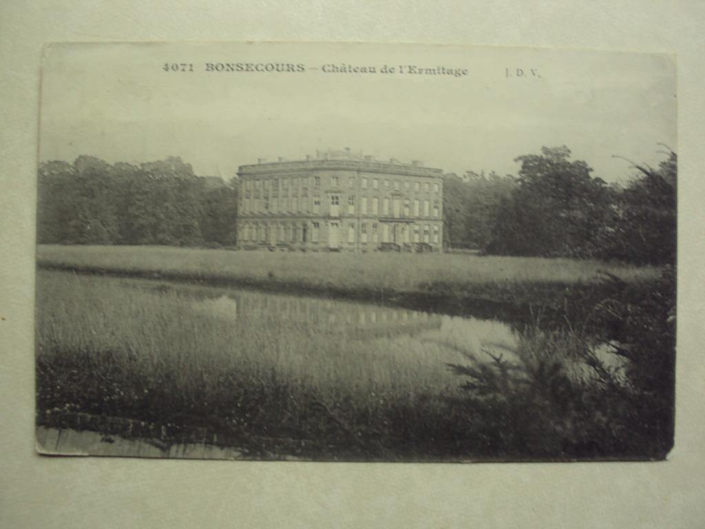 57310 - BONSECOURS - CHATEAU DE L'HERMITAGE - ZIE 2 FOTO'S, Verzenden