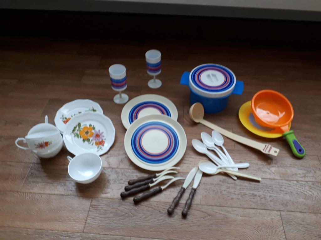 speelgoed servies, Kinderen en Baby's, Ophalen, Gebruikt, Kunststof, Speelkeuken-accessoire