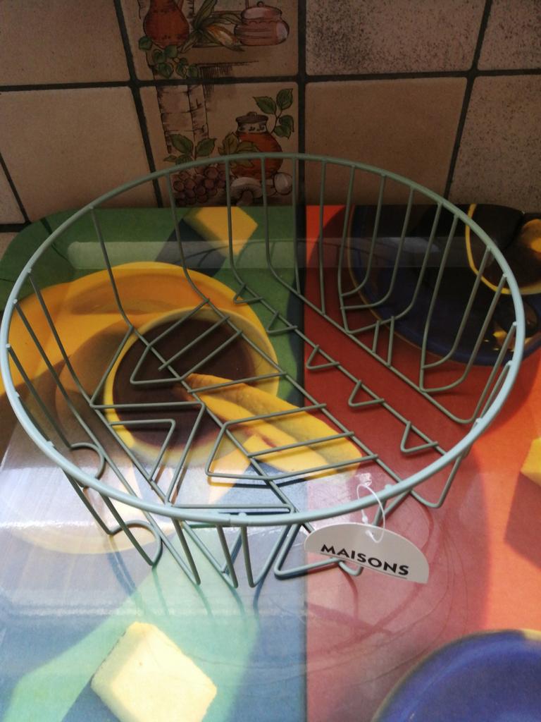 Corbeille à fruits "Maison du monde", Neuf, Rond, Enlèvement, Panier