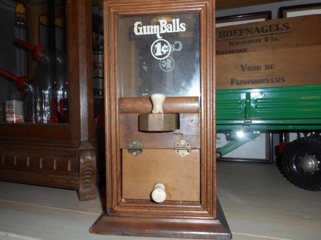 Kauwgomautomaat 1910, Verzamelen, Overige munten, Ophalen of Verzenden, Gebruikt