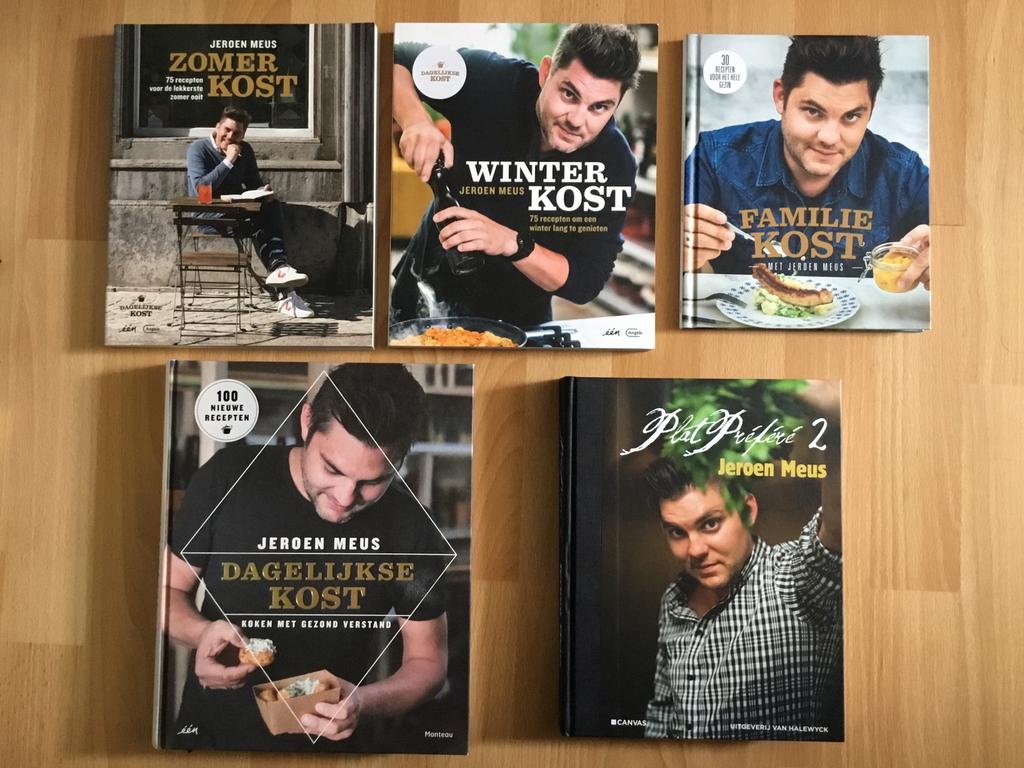 Kookboeken Jeroen Meus, Boeken, Ophalen of Verzenden