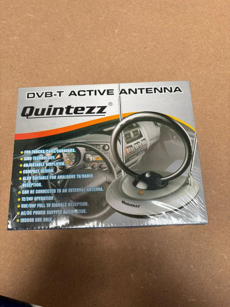 DVB-t active antenne, Caravanes & Camping, Camping-car Accessoires, Enlèvement ou Envoi, Neuf