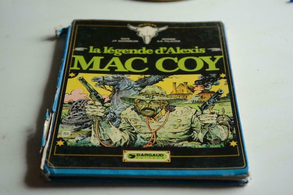 Mac Coy - La légende d'Alexis Mac Coy - 1974 Dargaud, Boeken, Gelezen, Verzenden, Gourmelen - Palacios, Eén stripboek