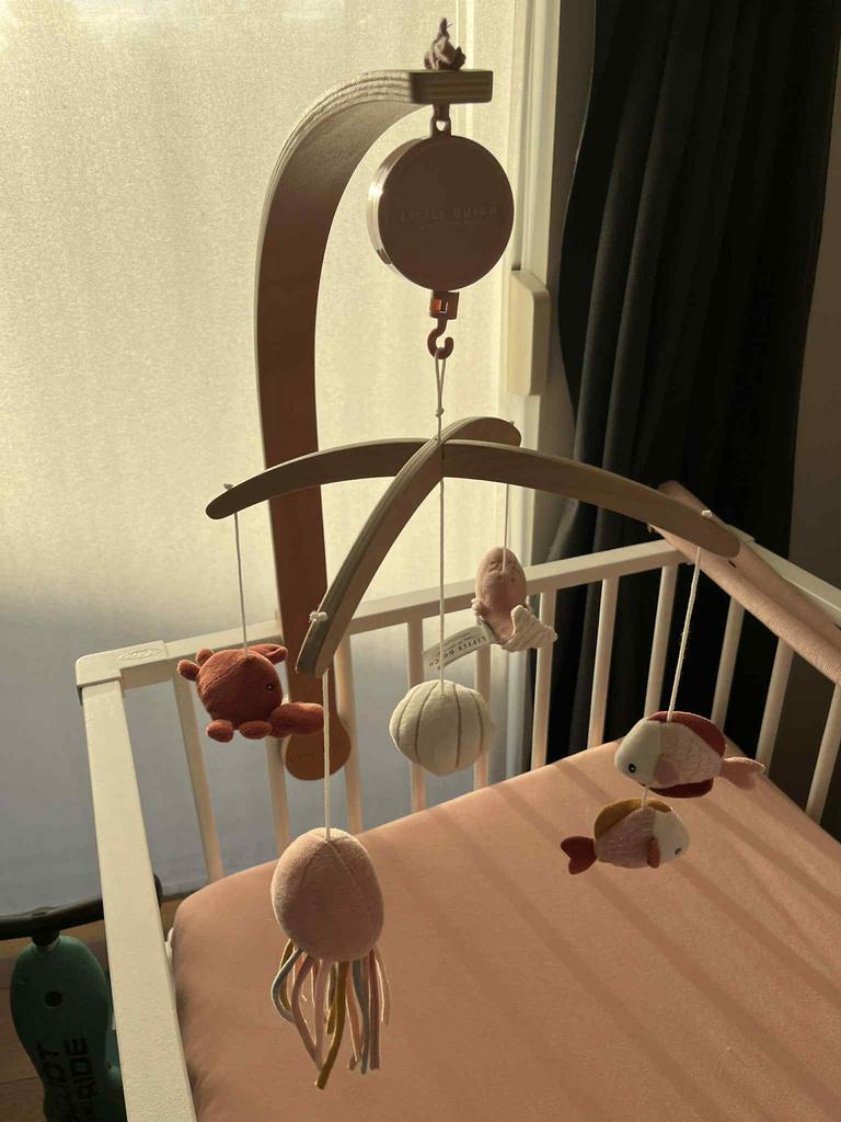 Little Dutch houten muziekmobiel – Ocean Friends, Kinderen en Baby's, Ophalen, Zo goed als nieuw, Mobiel