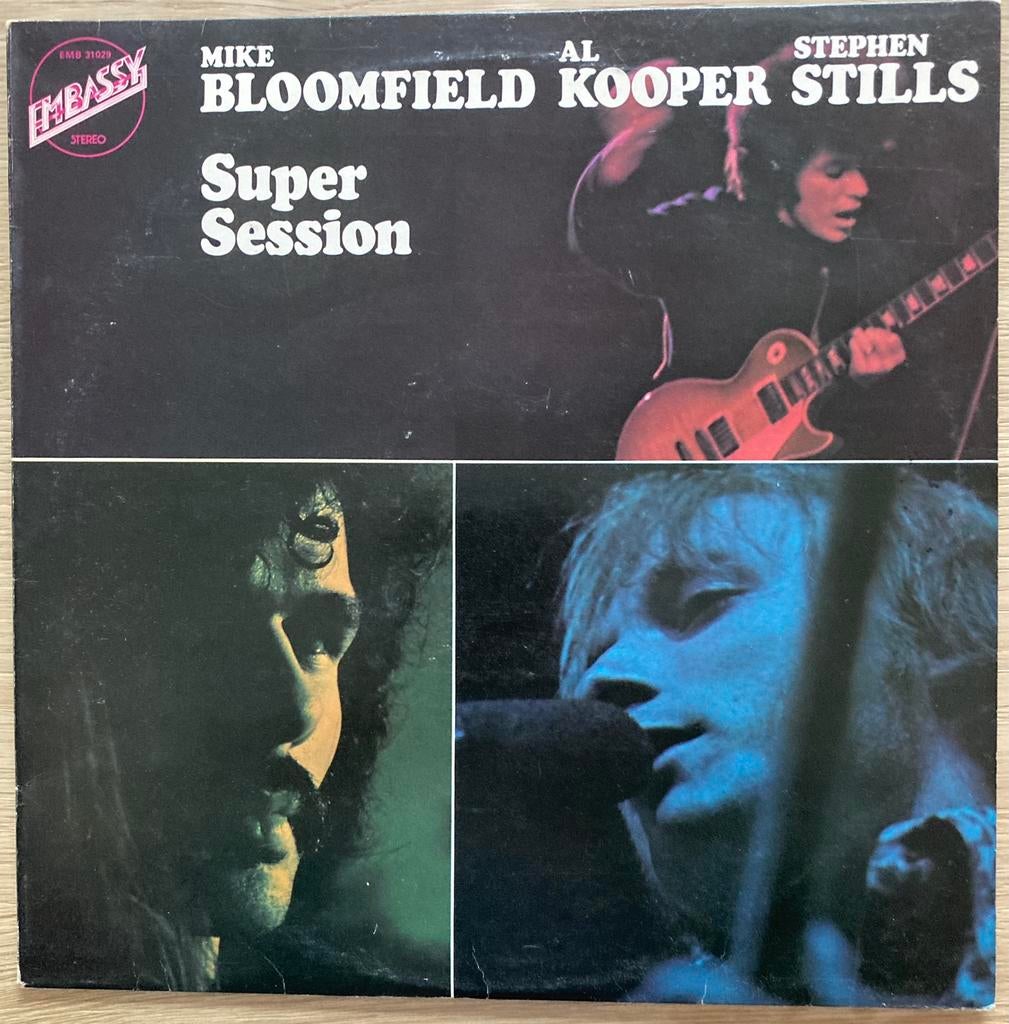 Mike Bloomfield,Al Kooper, Stephen Stills-Super Session, Ophalen, 1960 tot 1980, Gebruikt, 12 inch