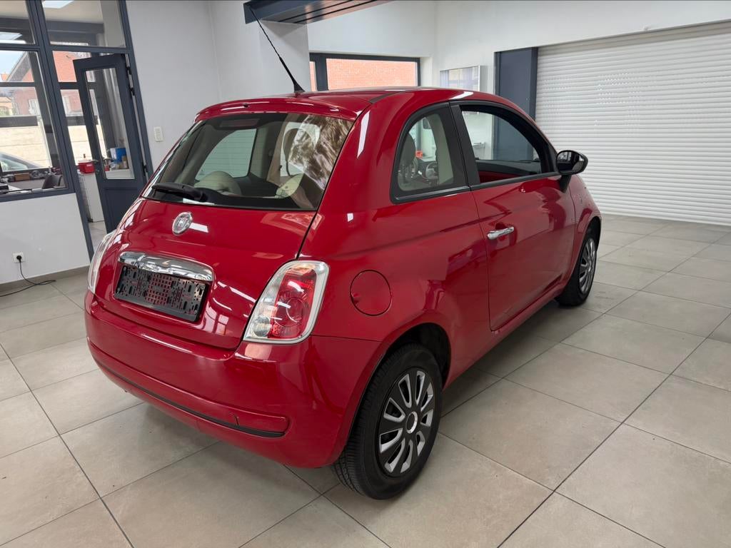 Fiat 500 55.573 km 12 mois de Garantie, Autos, Rouge, Euro 5, Entreprise, Boîte manuelle