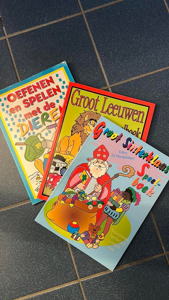 Sinterklaas, 3 boeken, Ophalen of Verzenden, Nieuw