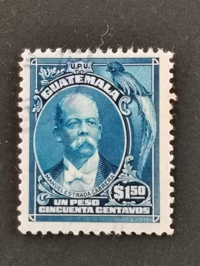 Guatemala 1918 - Président, Enlèvement ou Envoi, Affranchi, Amérique centrale