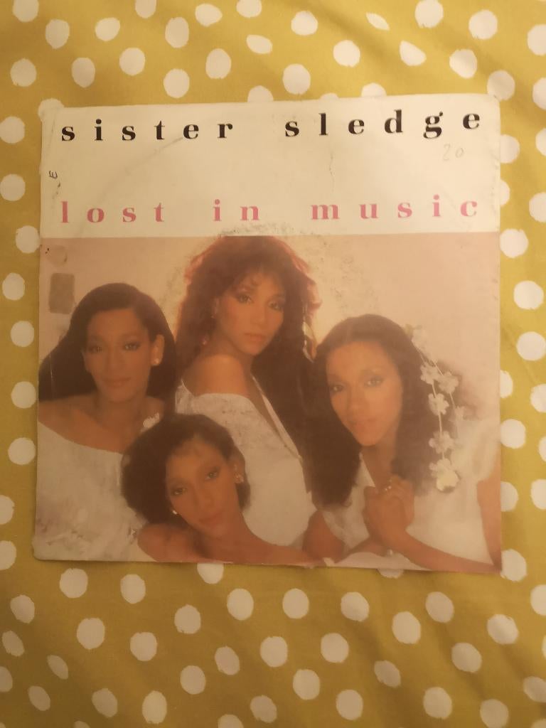 sister sledge lost in music smile(bpost gratuit, Enlèvement ou Envoi, Utilisé