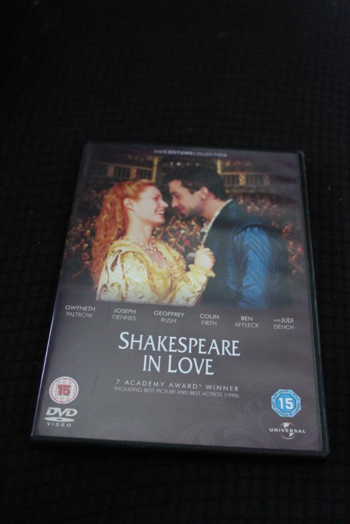 Shakespeare in love DVD, Cd's en Dvd's, Vanaf 12 jaar, Ophalen of Verzenden, Zo goed als nieuw, Historisch of Kostuumdrama