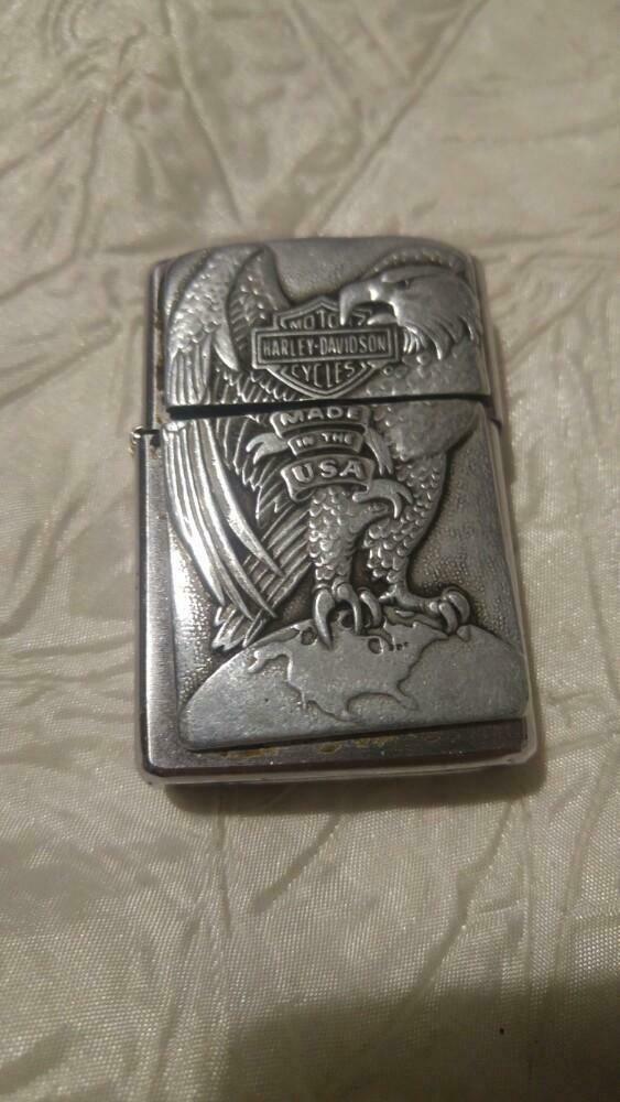 Briquet Aansteker Zippo Harley Davidson F XIII, Verzamelen, Ophalen of Verzenden, Gebruikt, Aansteker
