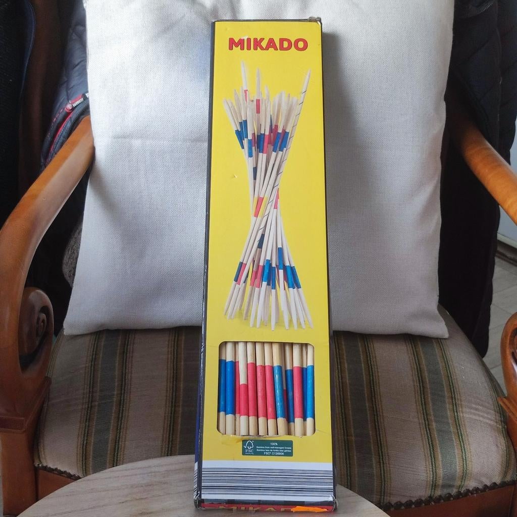 Jeu Mikado géant, Envoi