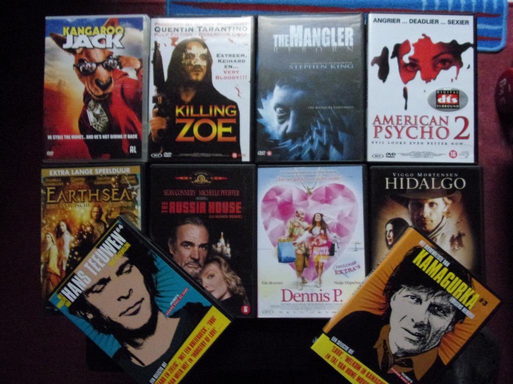 10 dvd's allerlei samen, Cd's en Dvd's, Ophalen, Gebruikt