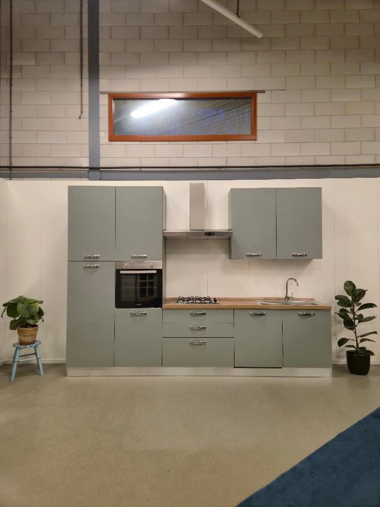 Complete keukens incl. apparatuur bij MIJN DROOMKEUKEN, Nieuw, Dubbelwandige keuken, Ophalen of Verzenden, Met kookeiland