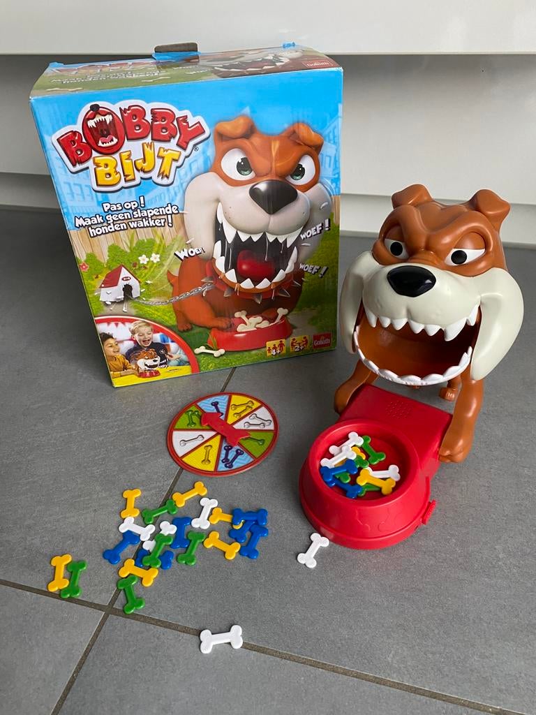 Spel bobby bijt van Goliath, Ophalen, Zo goed als nieuw