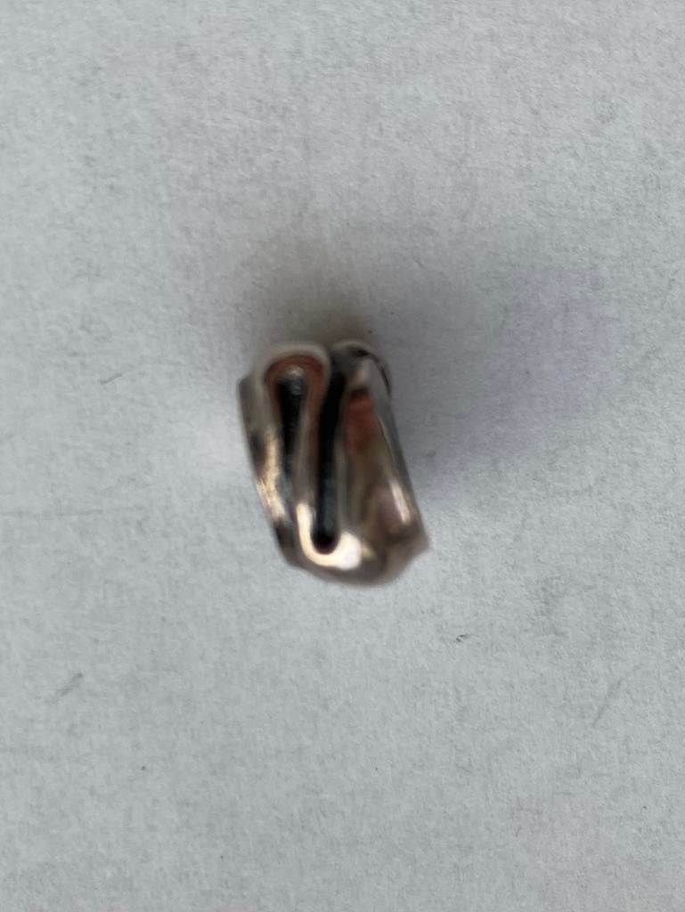 Trollbeads bedel ‘Verandering’, Handtassen en Accessoires, Ophalen of Verzenden, Zo goed als nieuw, Zilver, Trollbeads
