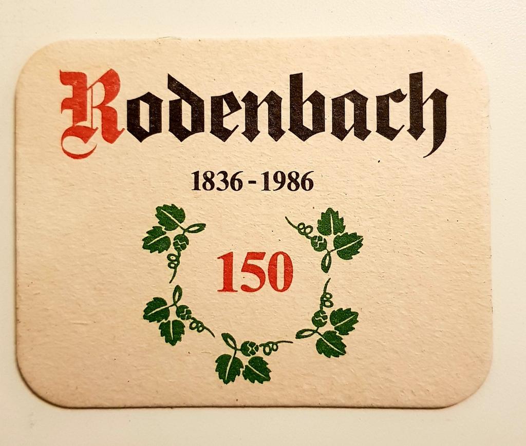 anniversaire 150 de la bière Rodenbach, Collections, Enlèvement