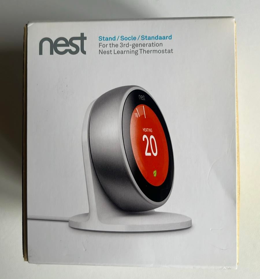 Nest - Thermostaat houder - 3de generatie - Nieuw in doos, Enlèvement ou Envoi, Neuf