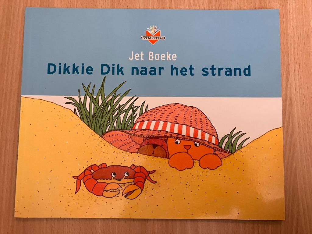 Prentenboek: Dikkie Dik - Naar het strand, Ophalen of Verzenden, Zo goed als nieuw, Voorleesboek