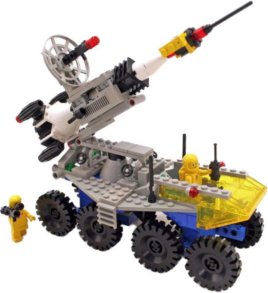 LEGO Classic Space 6950 Mobile Rocket Transport, Ophalen of Verzenden, Zo goed als nieuw, Complete set, Lego