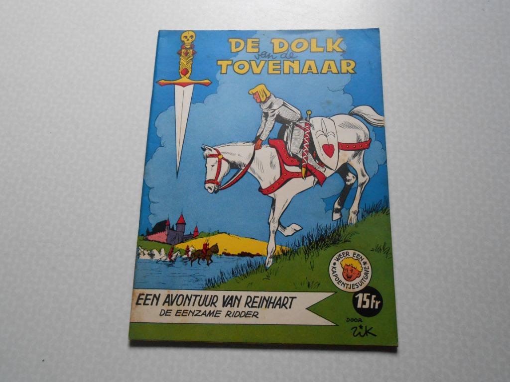 ridder reinhart 4 De dolk van de tovenaar 1959 1 st druk., Enlèvement ou Envoi, Une BD, Rik Clément, Comme neuf