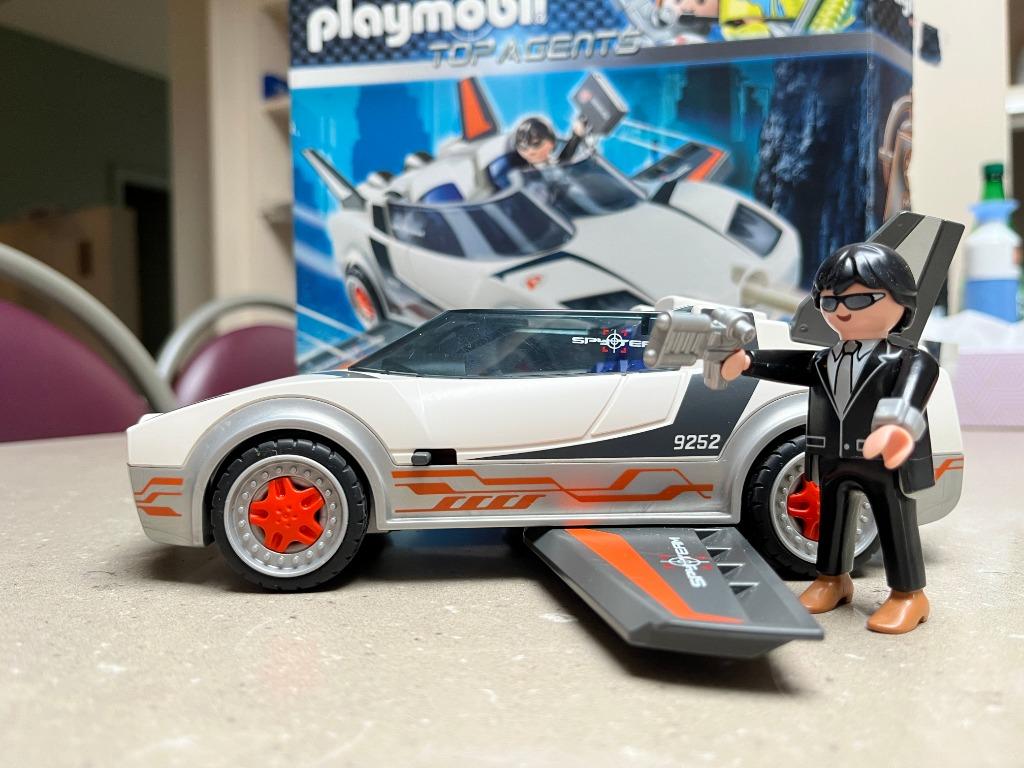 PLAYMOBIL Le Super Racer de l'Agent P., Enlèvement, Utilisé, Ensemble complet