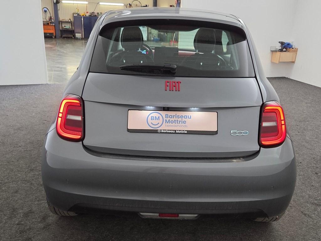 Fiat 500 RED ELECTRIC 156PK AUTOMAAT 24KWH * PACK PLUS * PA, Autos, Fiat, Argent ou Gris, Achat, Euro 6, Noir